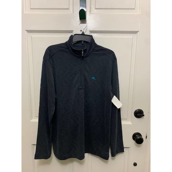 Tommy Bahama Men's Via Del Mar Half-Zip Sweater Shirt Long Sleeve Small New - Picture 2 of 6